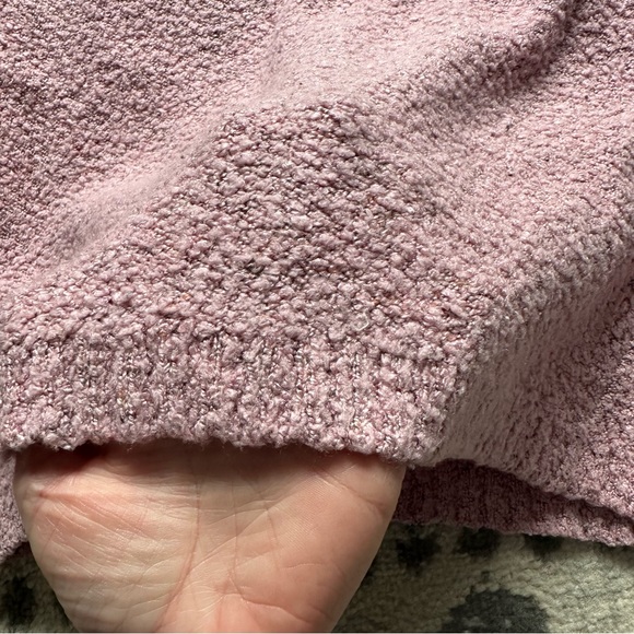 White Stag Pink V-Neck Long Sleeve Sweater Size Small - Picture 5 of 8